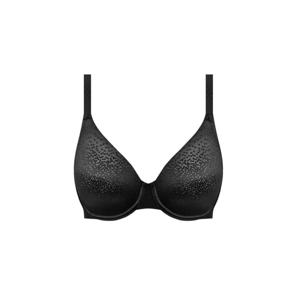 WACOAL Women's Back Appeal Smoothing Full Coverage Underwire Black Bra 40D NWT - Picture 3 of 12